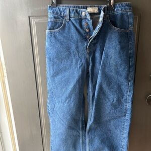 We The Free Women's Straight Jeans in Classic Blue